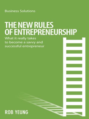 cover image of The New Rules of Entrepreneurship